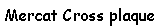 Text Box: Mercat Cross plaque